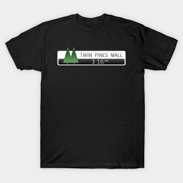 Twin Pines Mall T-Shirt by Spilled Ink